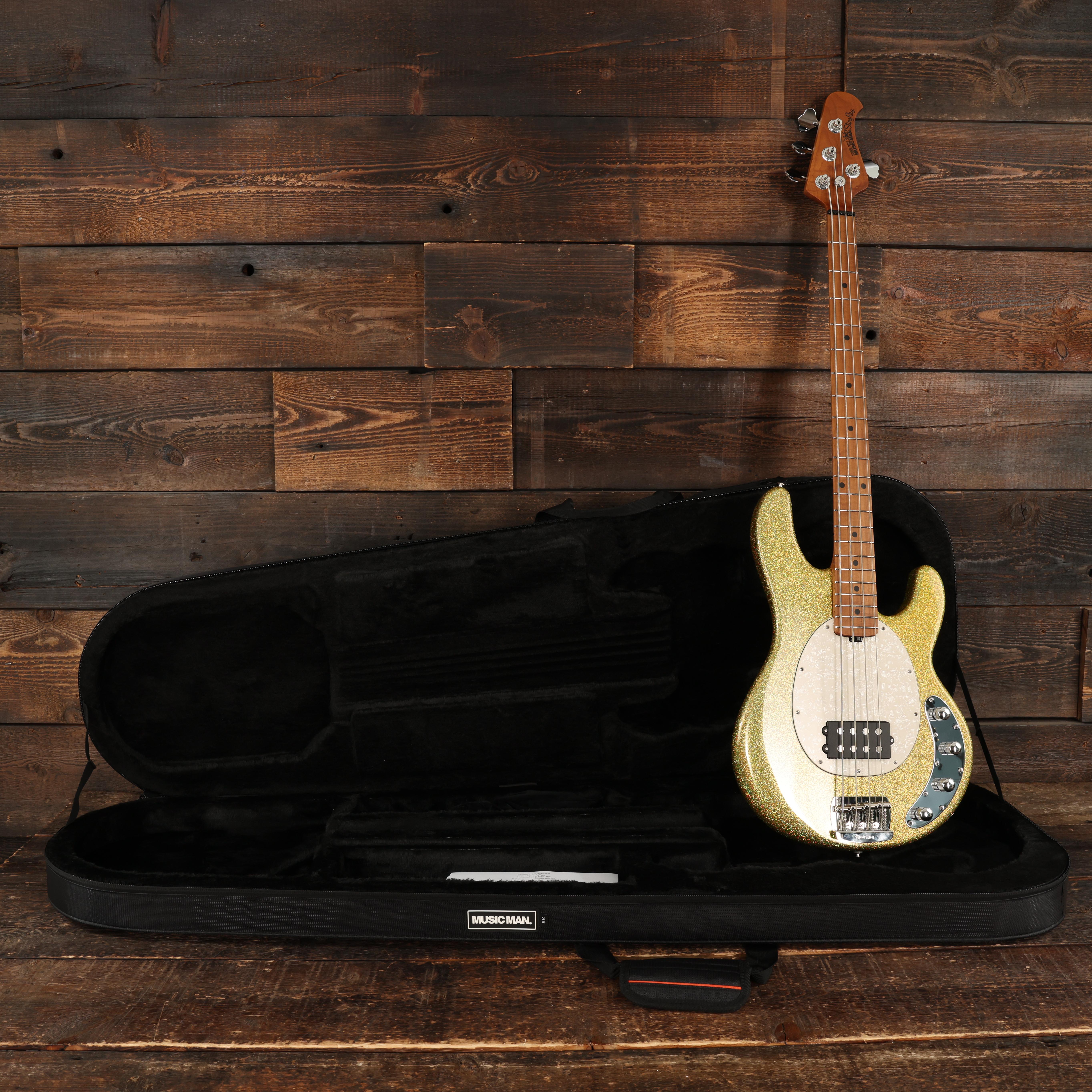 Music Man StingRay Special Bass Guitar in Yellow Brick Road